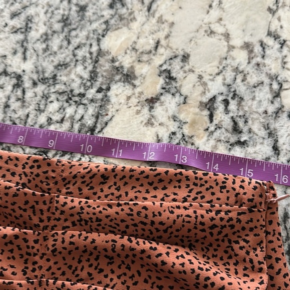 Nine West Brown Patterned Skirt NWT - Picture 7 of 8